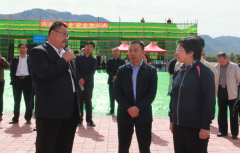 市長(zhǎng)常麗虹到承德人和礦業(yè)有限責(zé)任公司觀摩